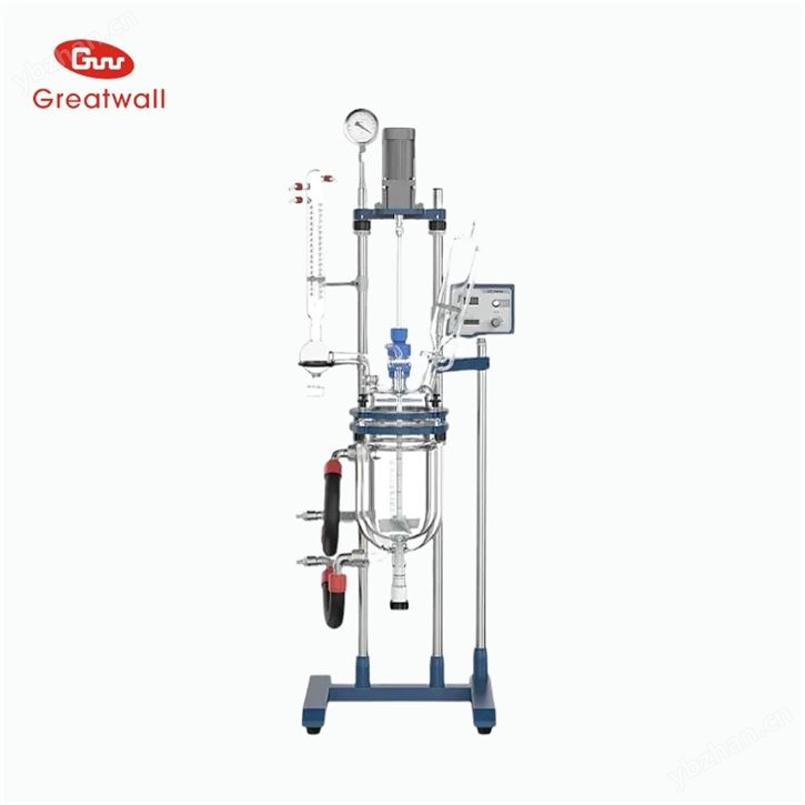5L雙層調速玻璃反應釜