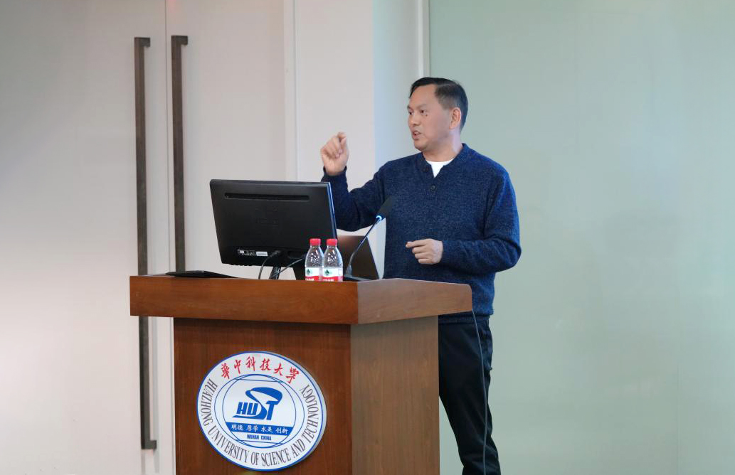 夯實(shí)校企協(xié)同創(chuàng)新，四方光電董事長(zhǎng)熊友輝博士受聘為華科大企業(yè)兼職教授