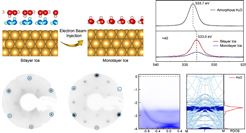 在疏水性金属表面实现单层冰