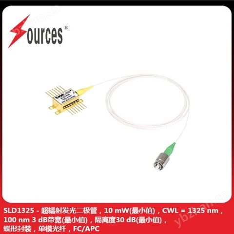 Thorlabs 近红外超辐射发光二极管(SLD)