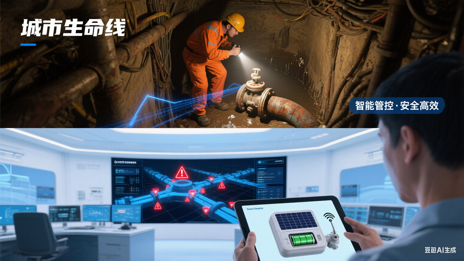 凱姆斯電動執行器：井下直埋式智能監控驅動裝置革新市政管網管理