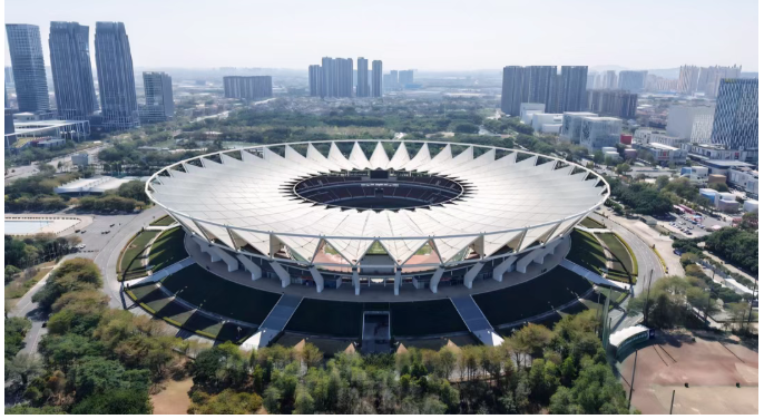 喜迎第十五届全国运动会，开云网页版登录入口都出现在哪些场馆里？