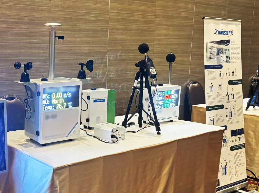 智易时代环境监测产品泰国精彩亮相，展现中国智造实力拓展国际市场