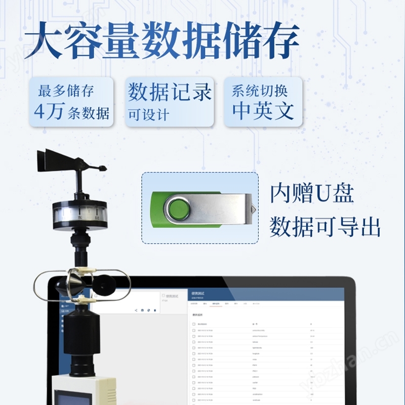 五參數手持氣象站