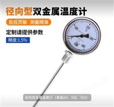 WSS-511F防腐双金属温度计