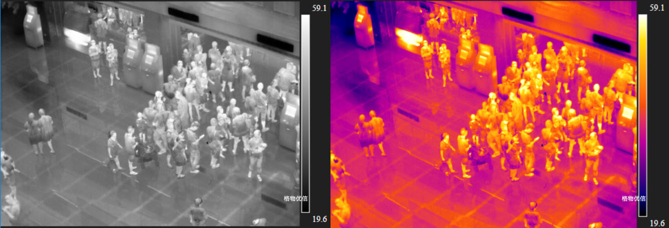 圖像顏色對紅外熱像儀的影響